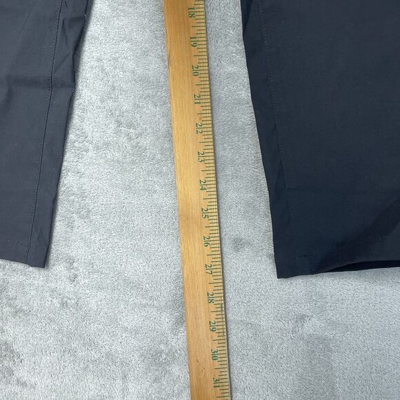 Eddie Bauer Women's Size 12 Horizon Straight Ankle Pant Black H1153 - Picture 3 of 11